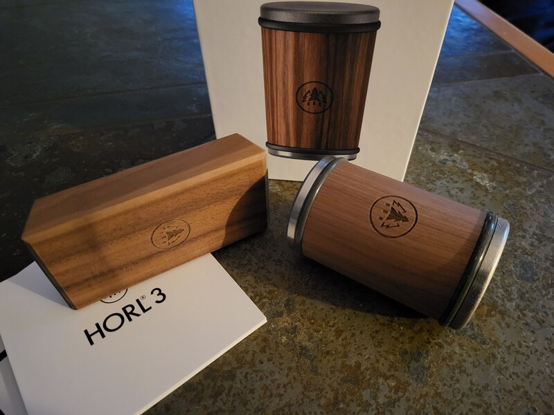Genialer Messerschärfer HORL Generation 3 Nussbaum