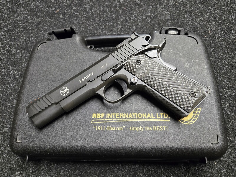 Matchpistole vom Tuning Spezialisten RBF Fischlein Target MK V mit Topschussleistung