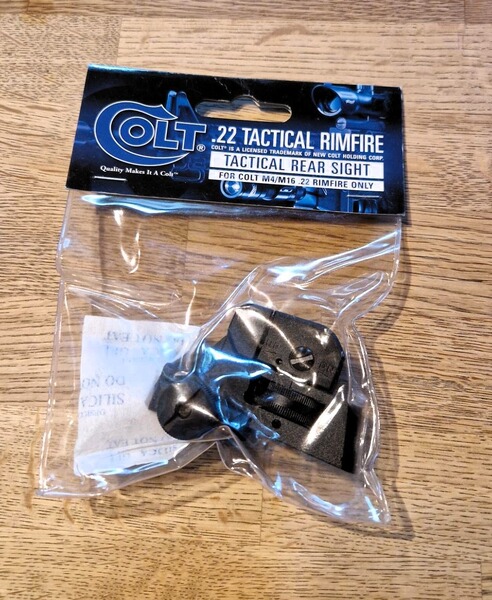 Tactical Rear Sight für Colt M4/M16 .22 Rimfire only