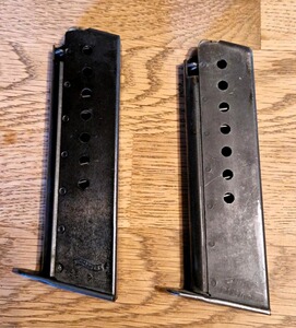 2 Walther P38 Magazine im Kaliber 9 mm Luger