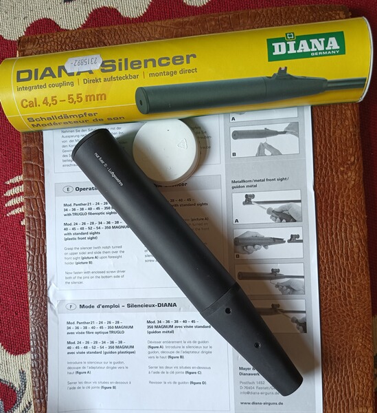 Diana Silencer Schalldämpfer 4,5 - 5,5 mm