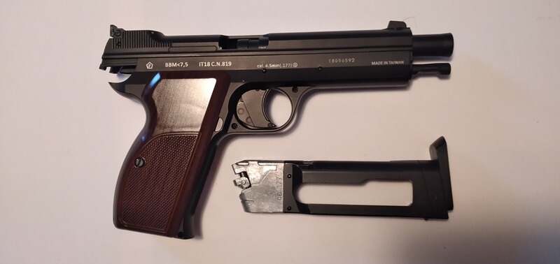 Co2 Pistole Blow Back 4,5 BB