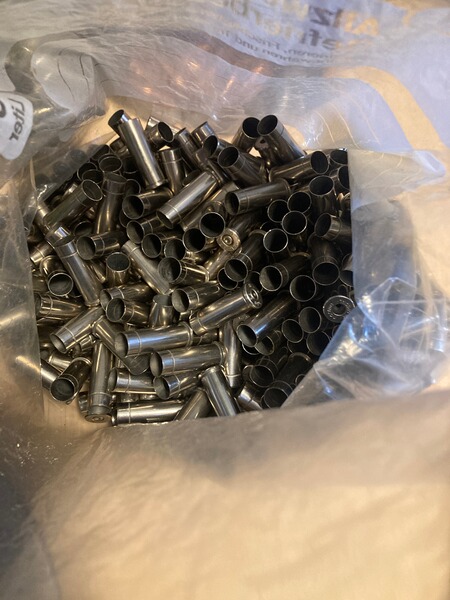 .38 special Hülsen vernickelt