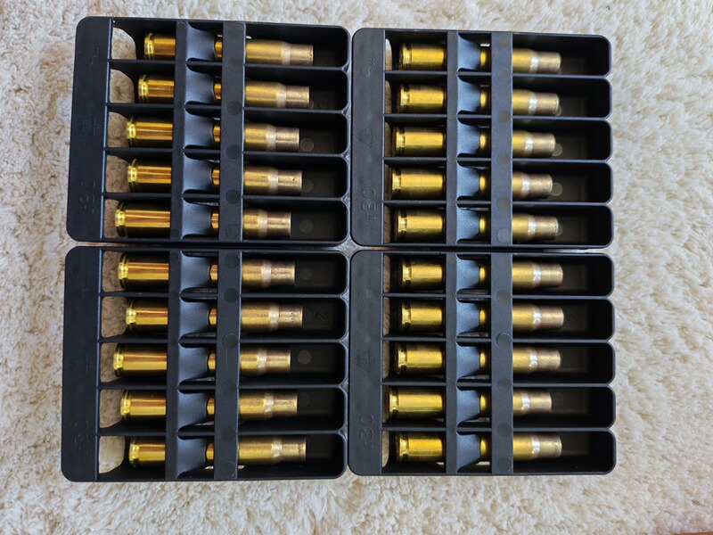 20x Patronenhülsen 8x57 IS (GECO) – Gleiches Los –