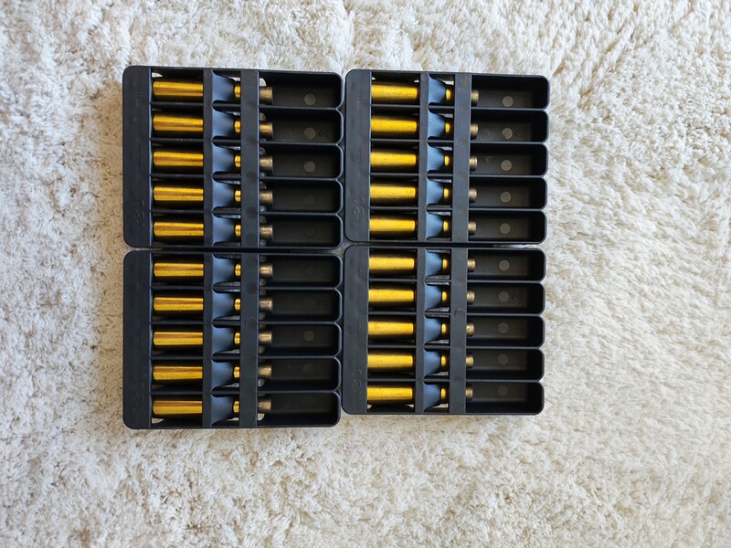 20x Patronenhülsen 6,5x57 R (RWS) – Gleiches Los –