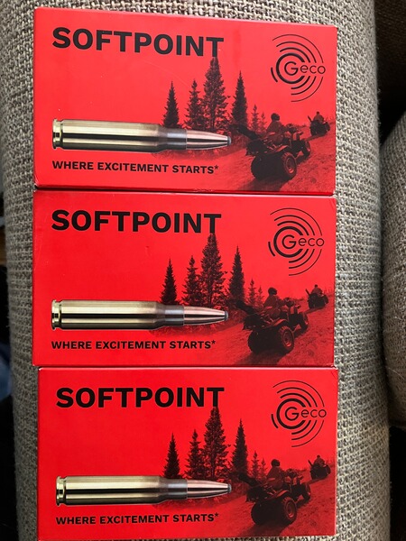 308 win Softpoint GECO 60 Schuss