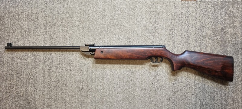 Haenel Mod. 303-3 altes DDR-Luftgewehr mit ZF Schiene