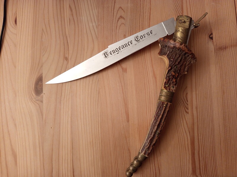 Jagdmesser Hirschhorn