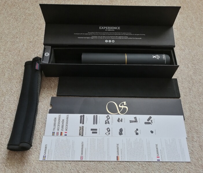 Stalon X108 Schalldämpfer M15x1 bis Kaliber 0.308 NEU OVP + Schutzhülle von AKAH