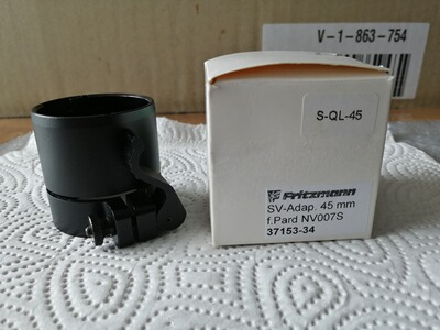 Schnellspann-Adapter Fritzmann Durchmesser 45mm für Nachtsichtgerät Pard NV007S