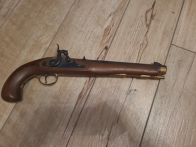 Pedersoli Vorderladerpistole Kaliber .45 Schwarzpulver only