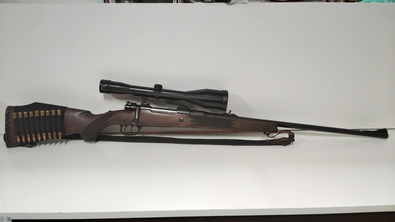Voere Kal. 8x68S Repetierbüchse + 90 Patronen 8x68s