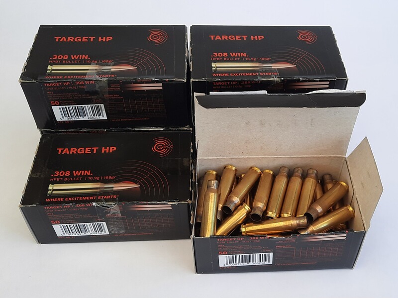 300 Stk. - GECO Hülsen (.308 Win.)