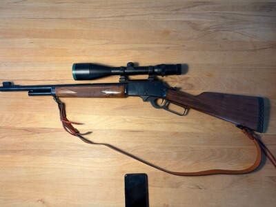 Marlin Unterhebelrepetierer, Mod. 1895 G, Kal. 45/70 mit ZF Kettner 3-12x56