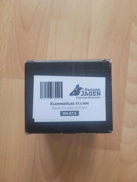 Klemmhülsen-Adapter Präzise Jagen KH57.5mm !!! NEU !!!