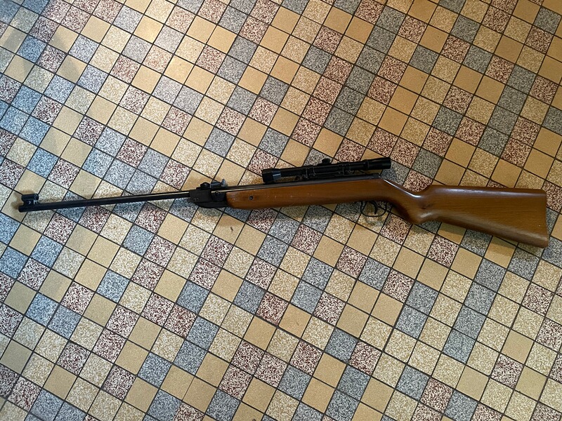 Luftgewehr Cal. 4,5 Dachbodenfund