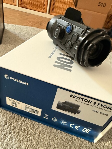Pulsar Krypton 2 FXG50 Wärmebild-Vorsatzgerät inkl. Präzise Jagen Adapter