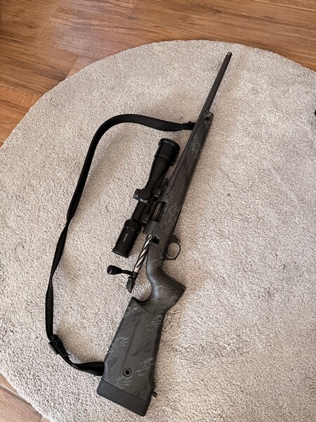 Bergara B 14 Crest, mit Leica Glas und Hausken Dämpfer