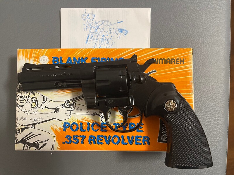 UMAREX Modell Python Kaliber 9 mm R Knall (.380 Knall)