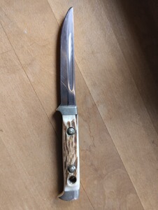 Puma Buddy 6383 Hirschhorn Jagdmesser Selten 1981