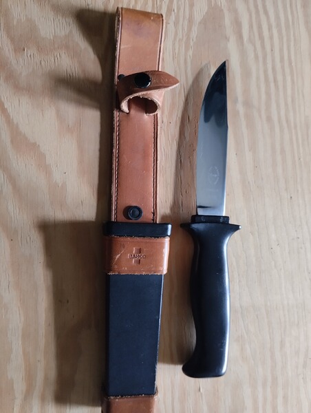 Vintage Jagdmesser Bahco Schweden Made in Norway Brusletto