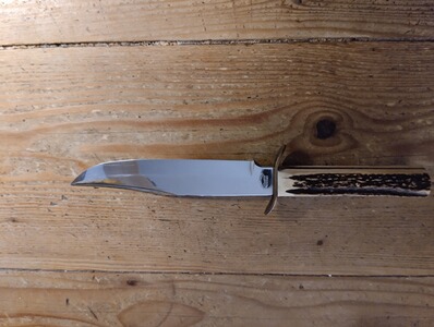 Vintage Bowie Jagdmesser C.Jul.Herbertz Hirschhorn