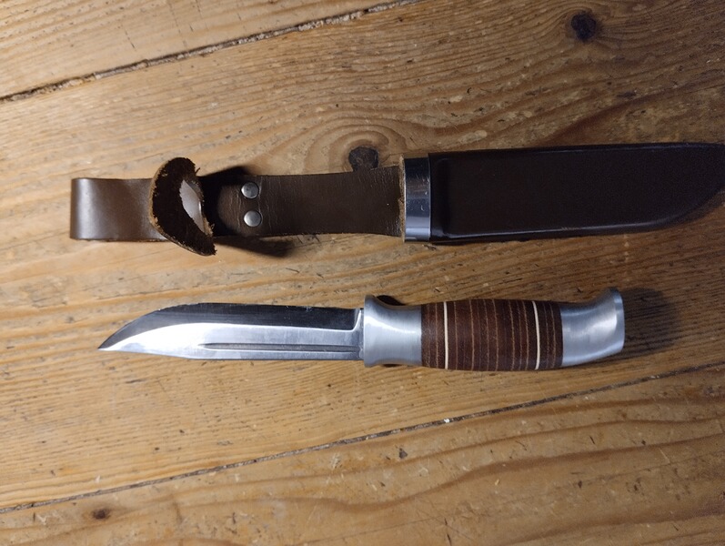 Brusletto Hallingen Vintage Jagdmesser Norwegen Geilo