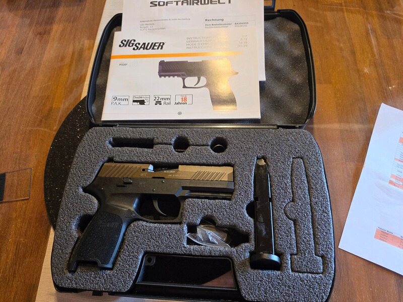 Sig Sauer P 320 in Bronze midnight neuwertig