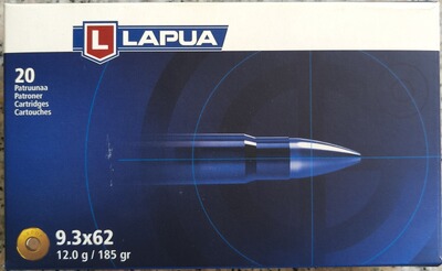 Lapua 9,3x62 12g 185gr G574