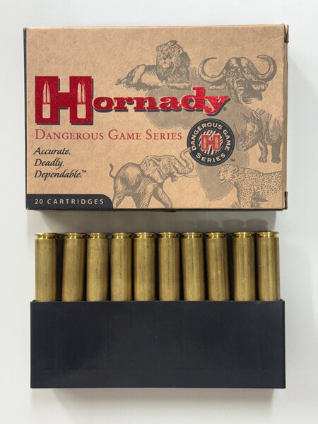 .416 Rigby Hornady Hülsen in der Originalverpackung