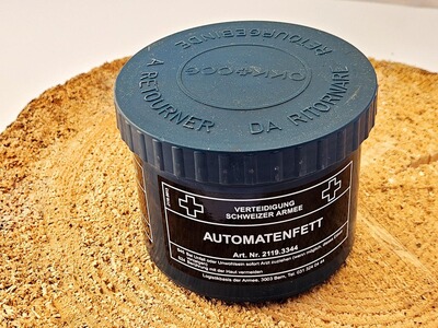 Waffenfett Automatenfett zu Schmidt Rubin G11 Nachfülldose