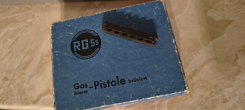 Magazin für Schreckschuss Röhm RG 5s und original Schachtel