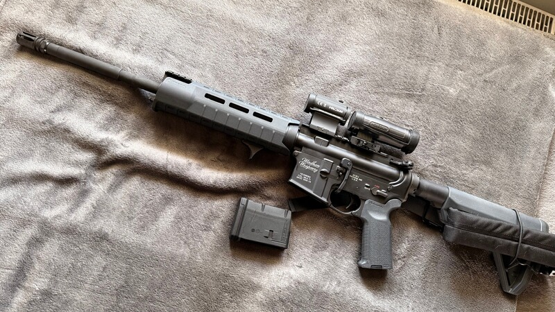 Windham Weaponry WW-15 .223 Rem. – Holosun HS503GU + HM3X – Top Zustand