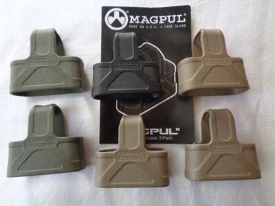 Set MAGPUL Ziehhilfen für M4/M16 Magazine, diverse Farben, neuwertig