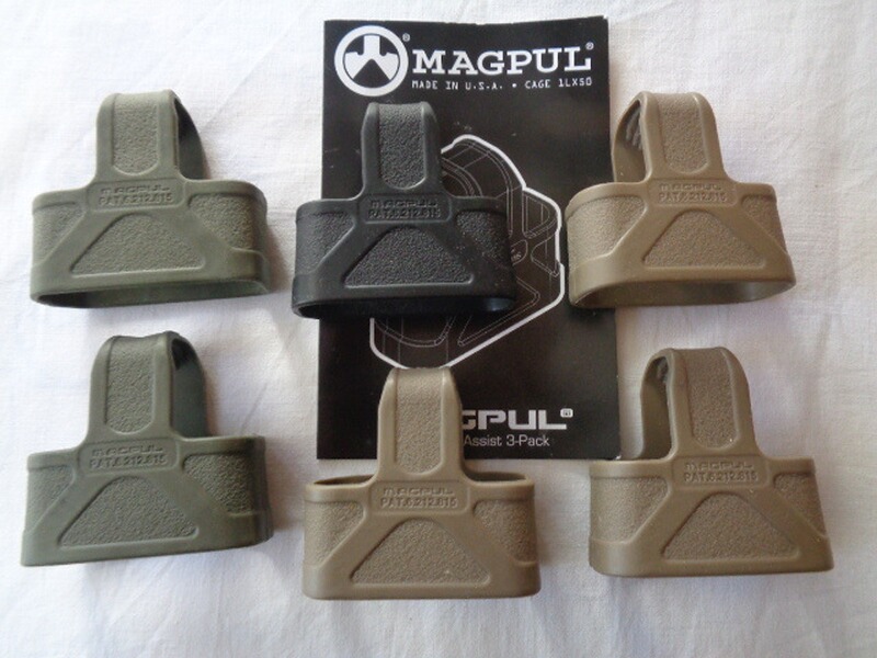 Set MAGPUL Ziehhilfen für M4/M16 Magazine, diverse Farben, neuwertig