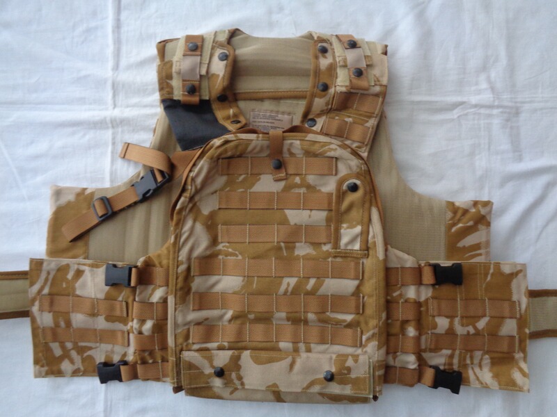 GB Army OSPREY MKIII Body Armor Weste DPM Desert, komplett, unbenutzt/neu