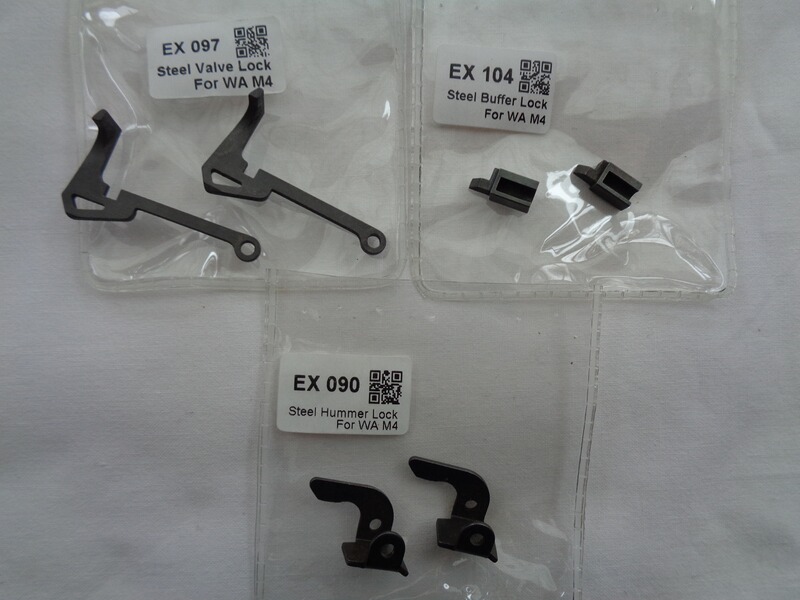 Fullsteel Internals f. WA (Western Arms) M4 GBB Rifle, ELEMENT, fabrikneu/selten!