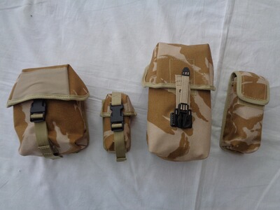 GB Army Set MOLLE Kampftaschen DPM-Desert, unbenutzt/neu (NOS)