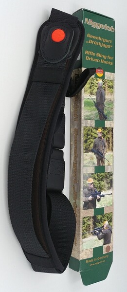 Niggeloh Gewehrgurt Drückjagd Rifle Sling for Driven Hunts in Braun