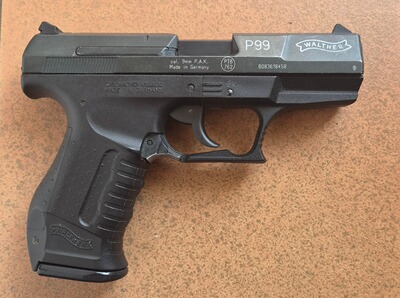 Walther P99 Schreckschuss Pistole 9mm P.A.K.