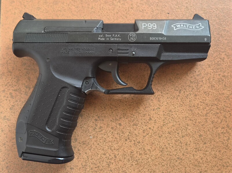 Walther P99 Schreckschuss Pistole 9mm P.A.K.