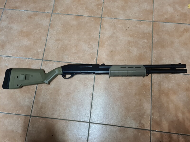 Cyma Shotgun Airsoft CM.355LM in Tan