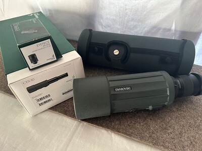 Spektiv Swarovski Optik CTS 85 + Swarovski Okular 20-60x (neuwertig)
