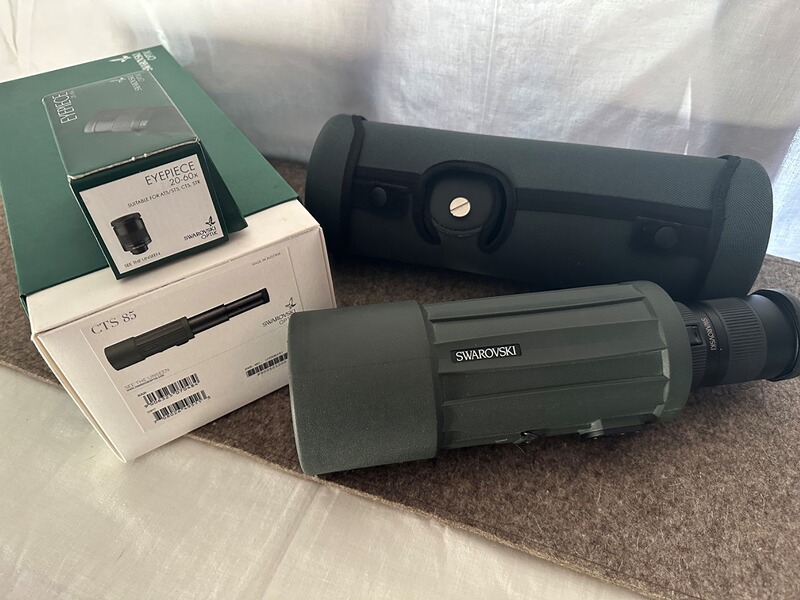 Spektiv Swarovski Optik CTS 85 + Swarovski Okular 20-60x (neuwertig)