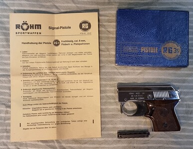 Röhm RG 3s in Chrom inkl. OVP