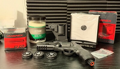 Umarex T4E HDR 50 Revolver Komplettset | 3 Magazine | Viel Zubehör