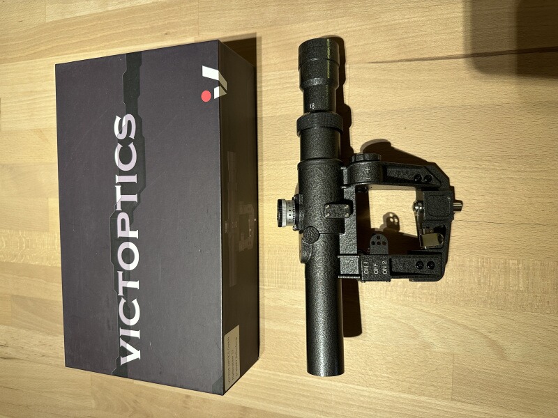 Für AK 47: Zielfernrohr Victoptics SSO-02 SVD 3-9x24 FFP