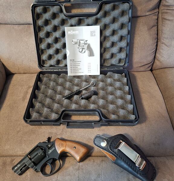 Röhm RG 59 + Leder Holster