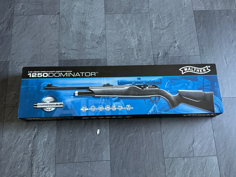 Pressluftgewehr Walther 1250 Dominator Kunststoffschaft Kaliber 4,5 mm