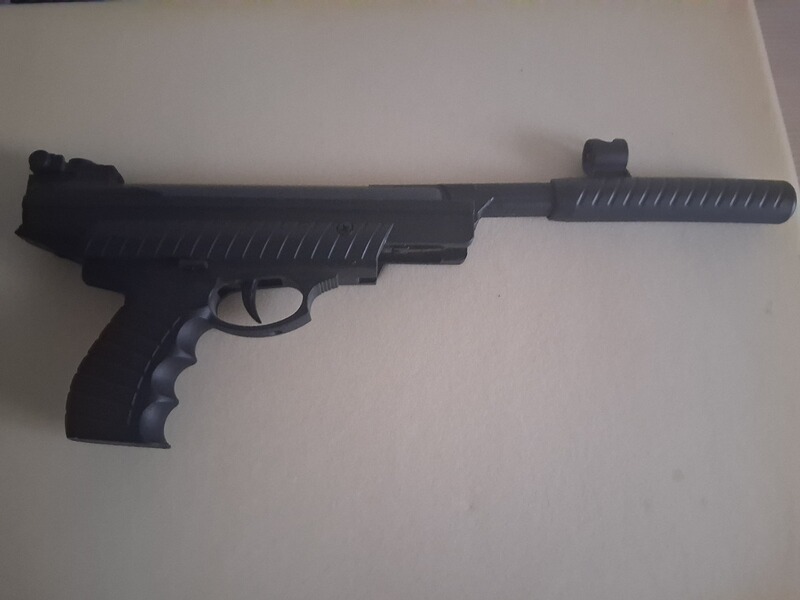 Luftpistole mit Knicklauf Hatsan MOD 25, Marke Mercury 25 TR.
